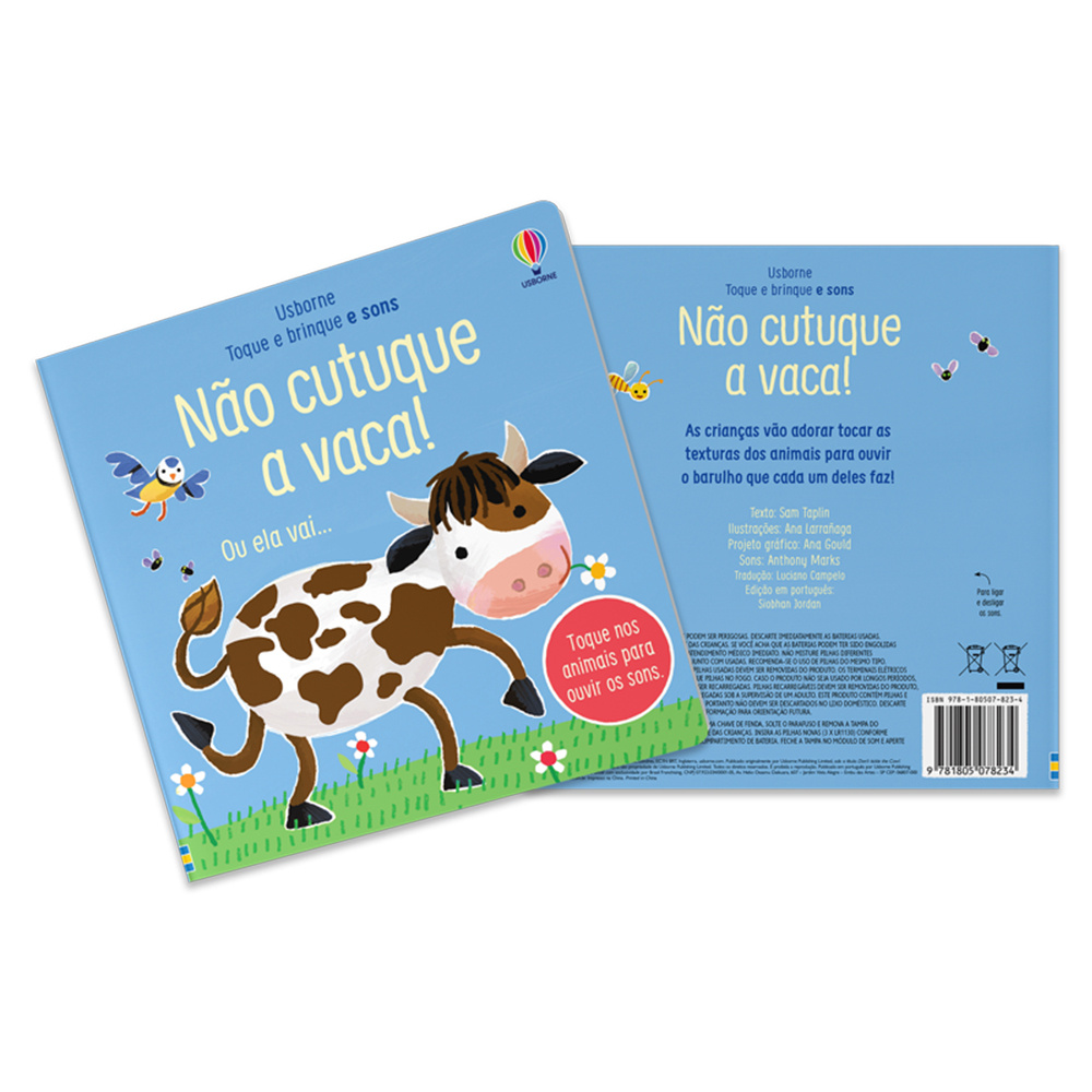 Não Cutuque A Vaca!: Toque E Brinque E Sons