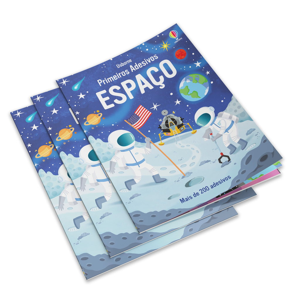 Espaço: Primeiros Adesivos