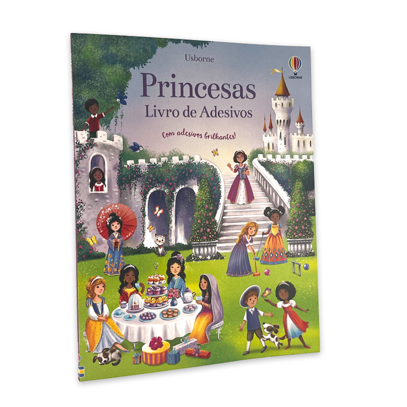 Princesas: Livro De Adesivos