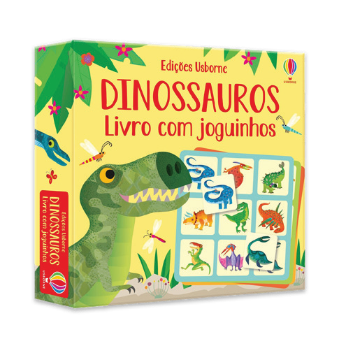 Dinossauros: Livro Com Joguinhos