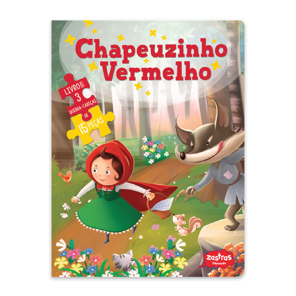 Chapeuzinho Vermelho: Livro Com Quebra Cabeça