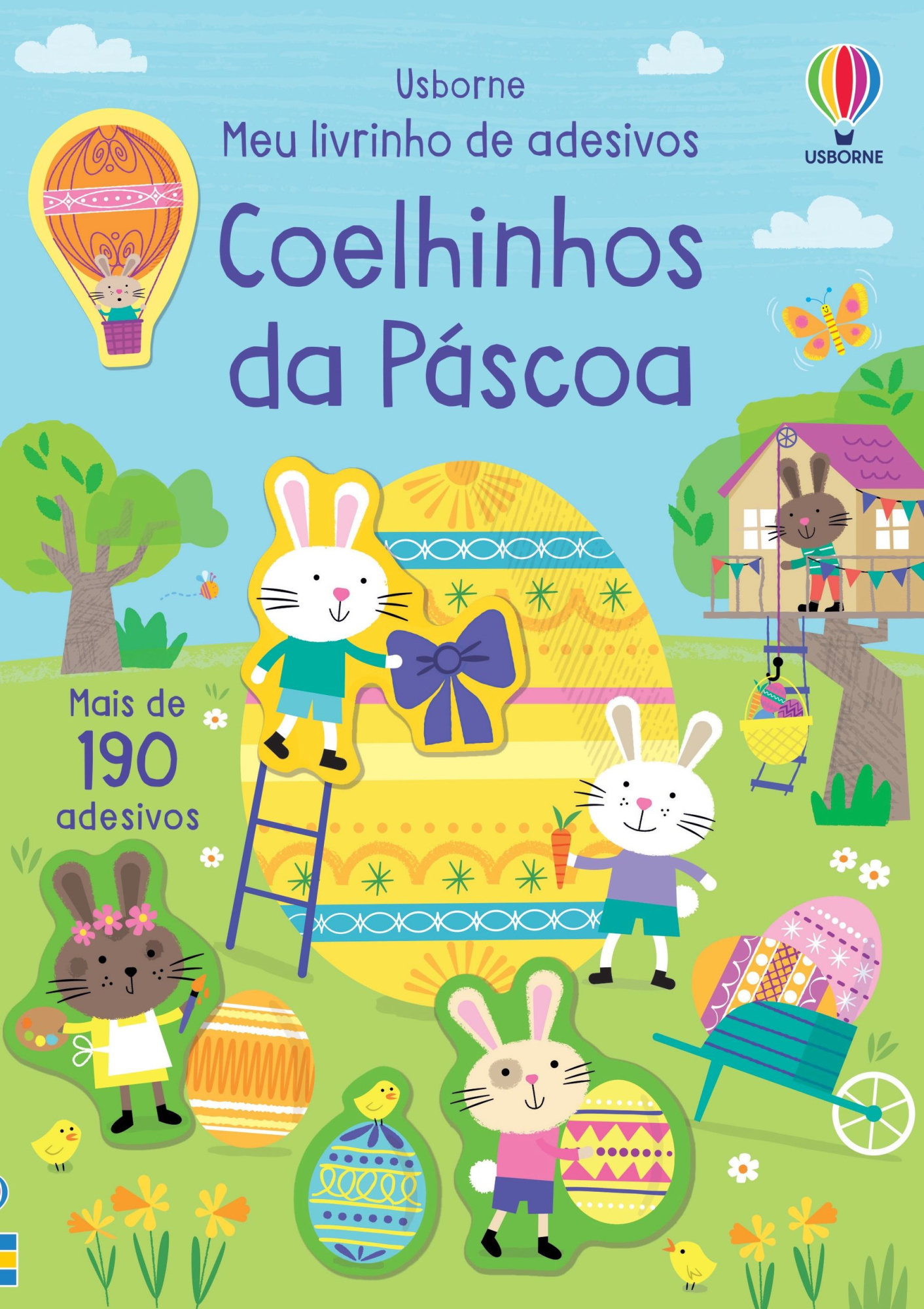 COELHINHOS DA PÁSCOA: Meu Livrinho De Adesivos