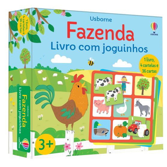 Fazenda: Livro Com Joguinhos