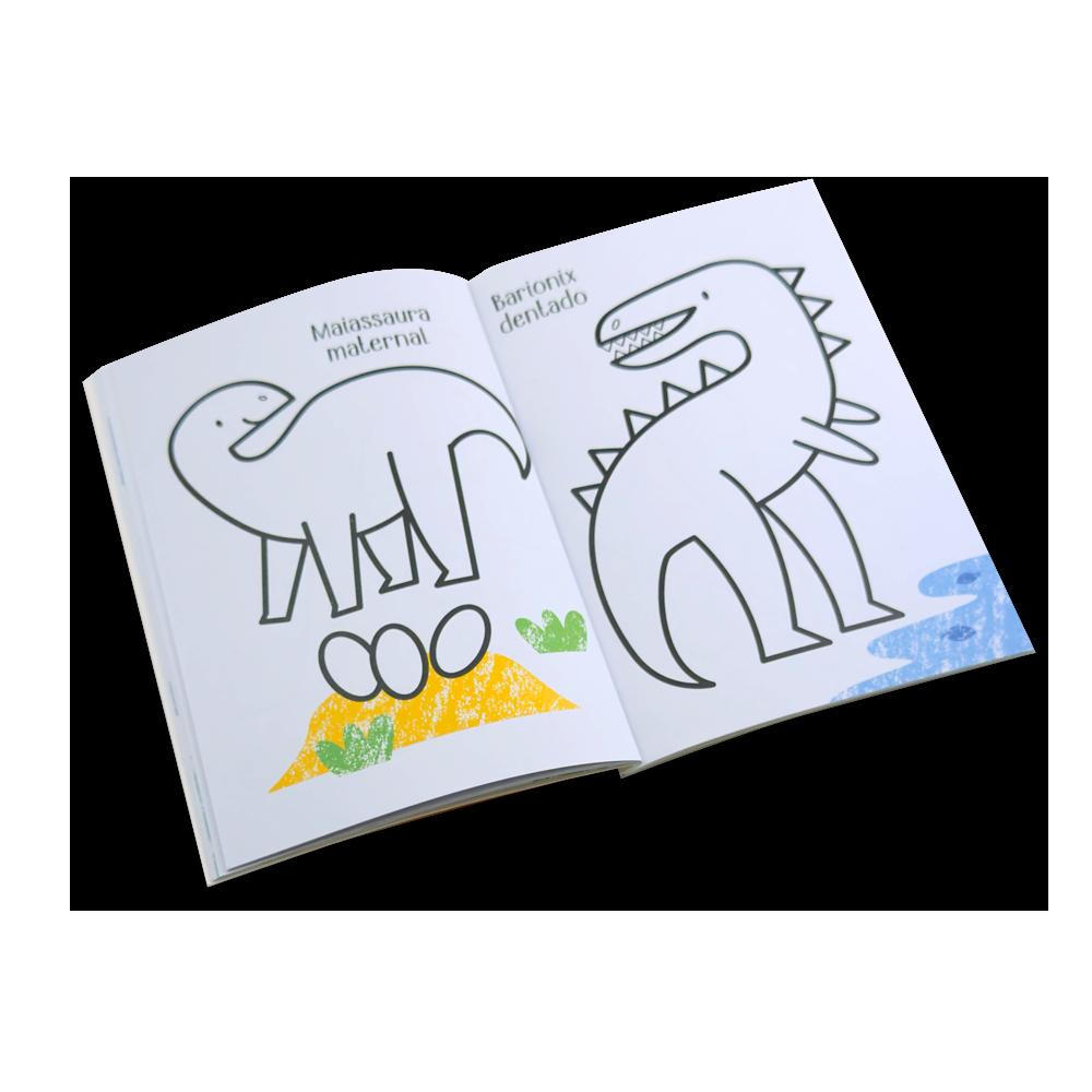 Caminhões, Super Heróis Dinossauros: Maletinha De Colorir