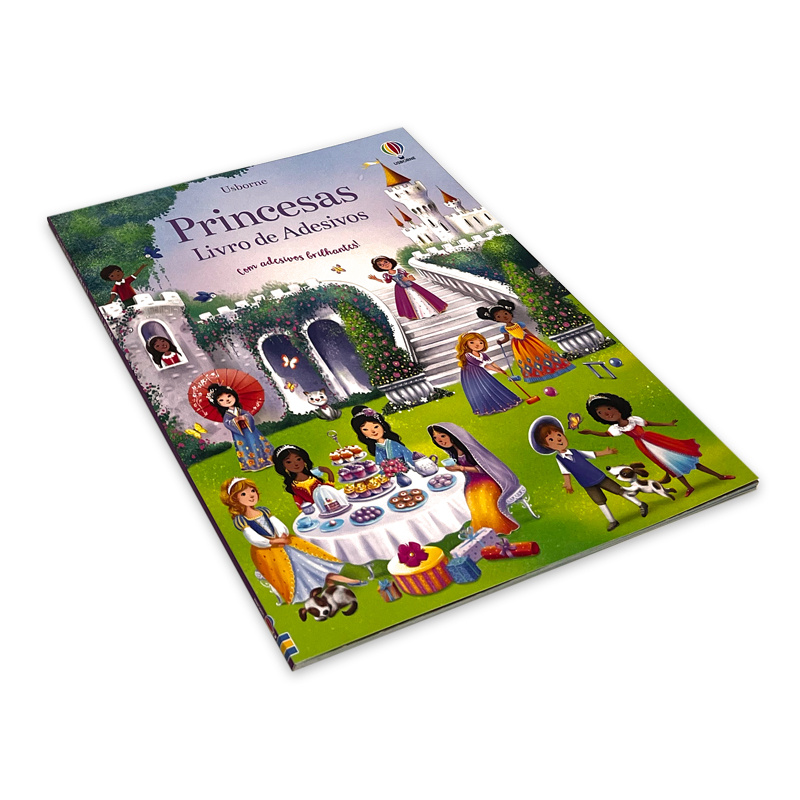 Princesas: Livro De Adesivos
