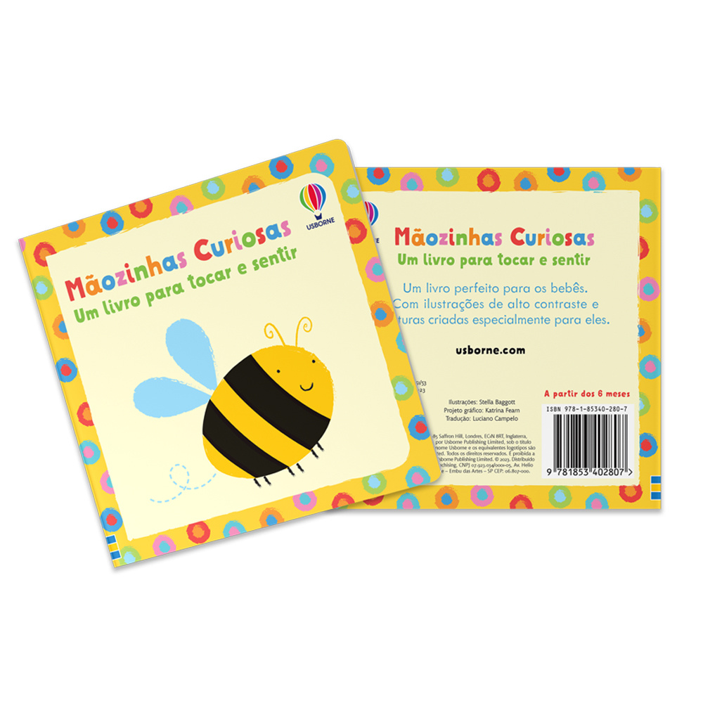Mãozinhas Curiosas: Um Livro Para Tocar E Sentir
