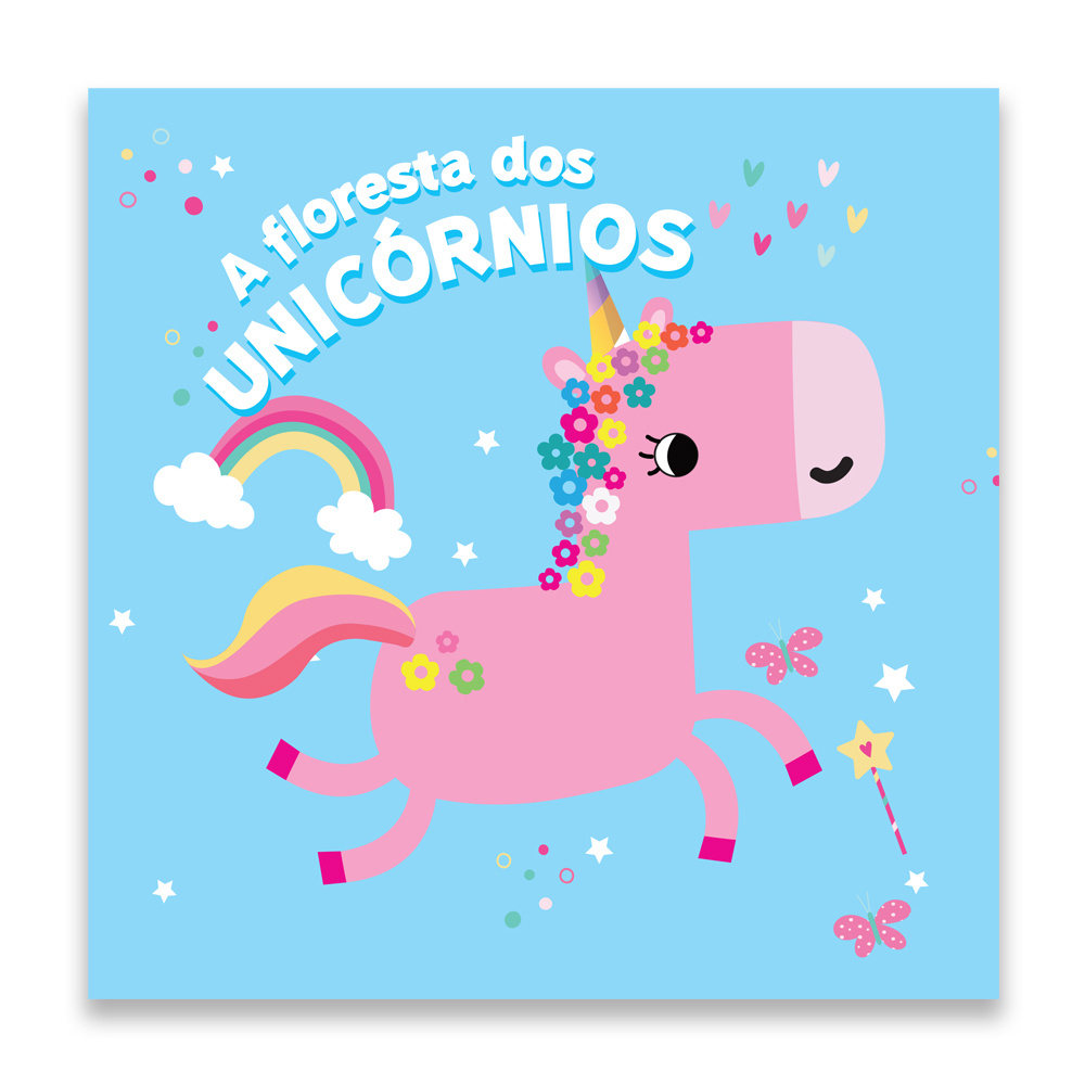 A Floresta Dos Unicórnios: Livro De Pano