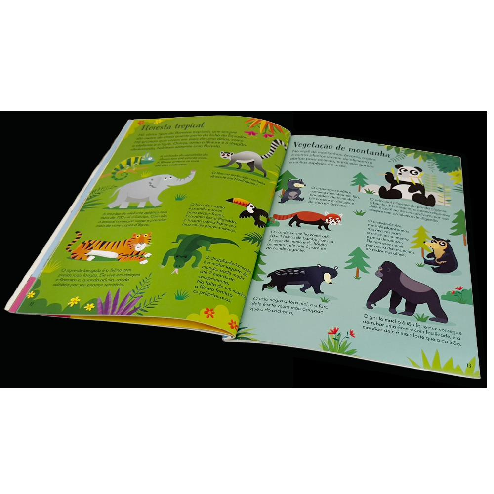 Animais Do Mundo: Livro Com Quebra-cabeça
