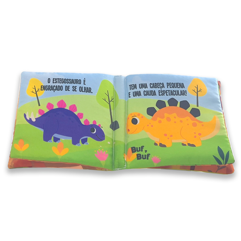 Meu Amigo Dino: Livro De Pano