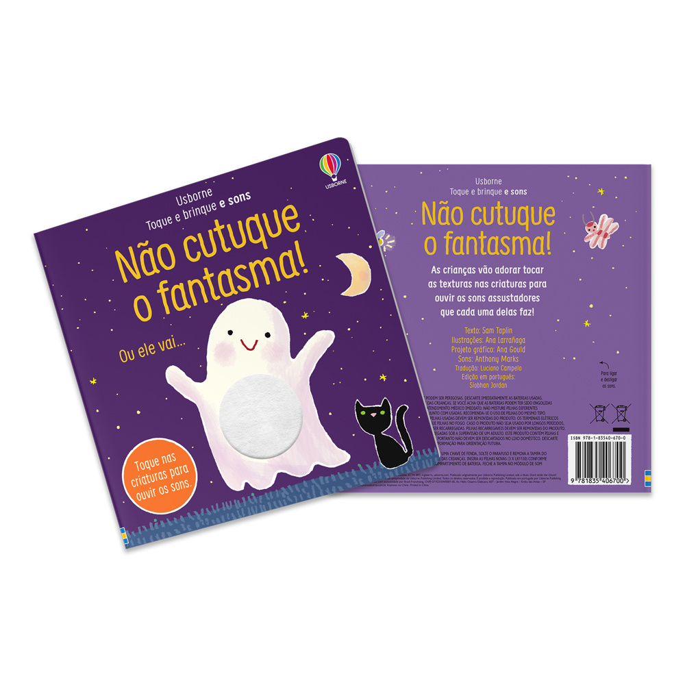 Não Cutuque O Fantasma!: Toque E Brinque E Sons