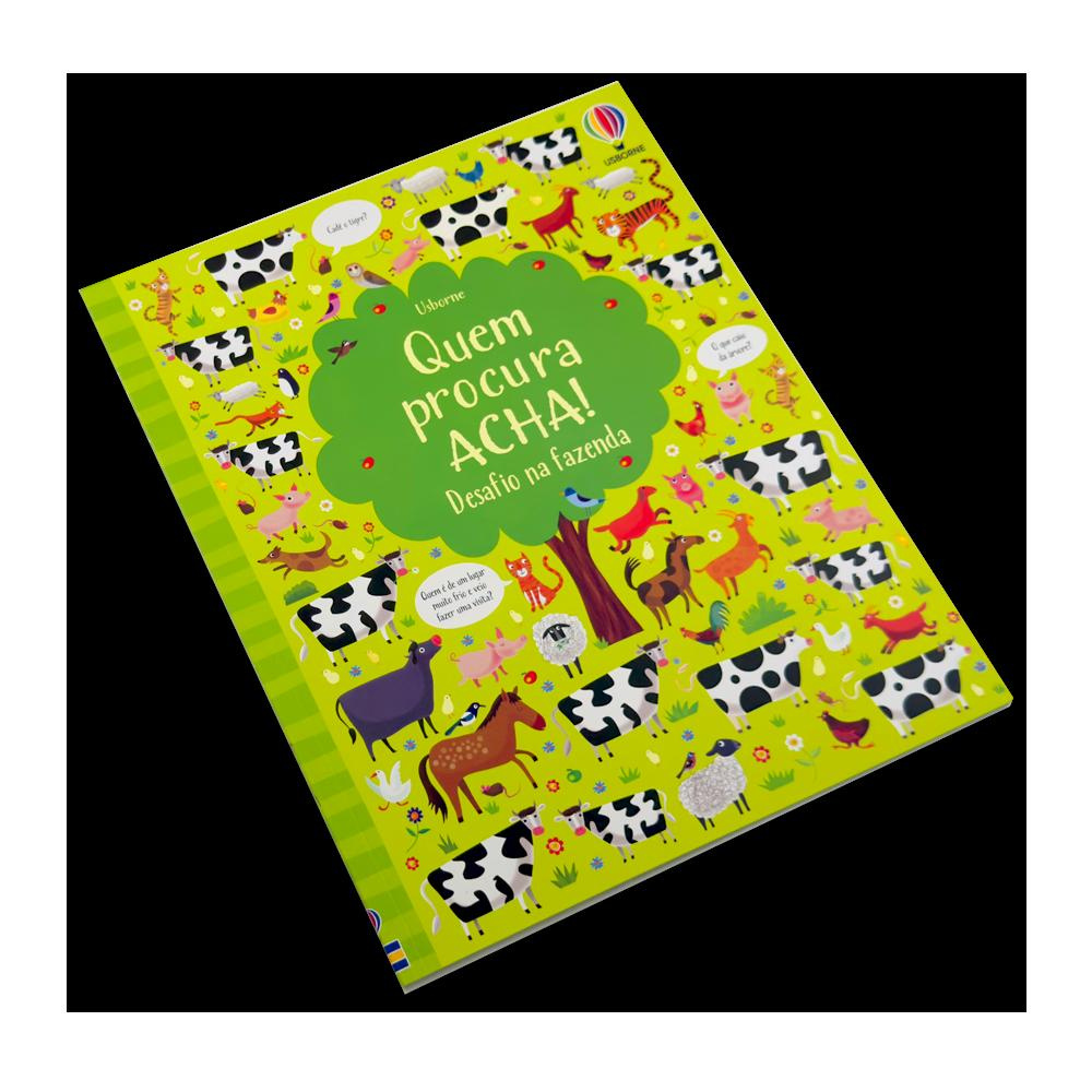 Na Fazenda: Livro Com Quebra-cabeça