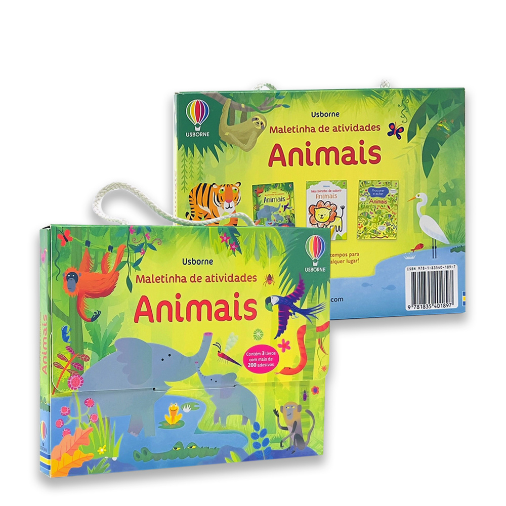 Maletinha De Atividades: Animais