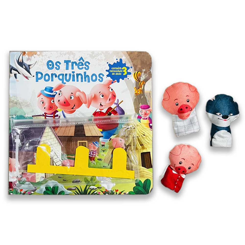 Os Três Porquinhos: Dedoche