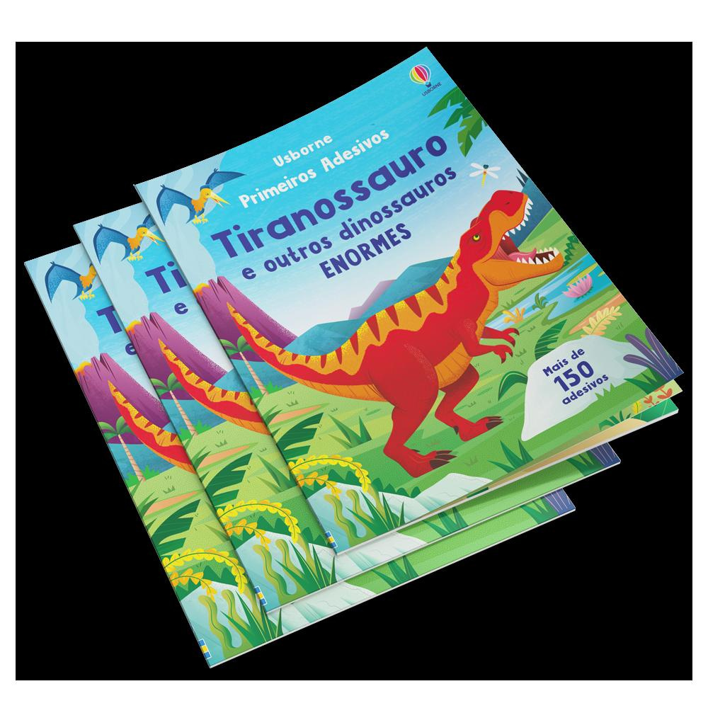Tiranossauro E Outros Dinossauros Enormes: Primeiros Adesivos