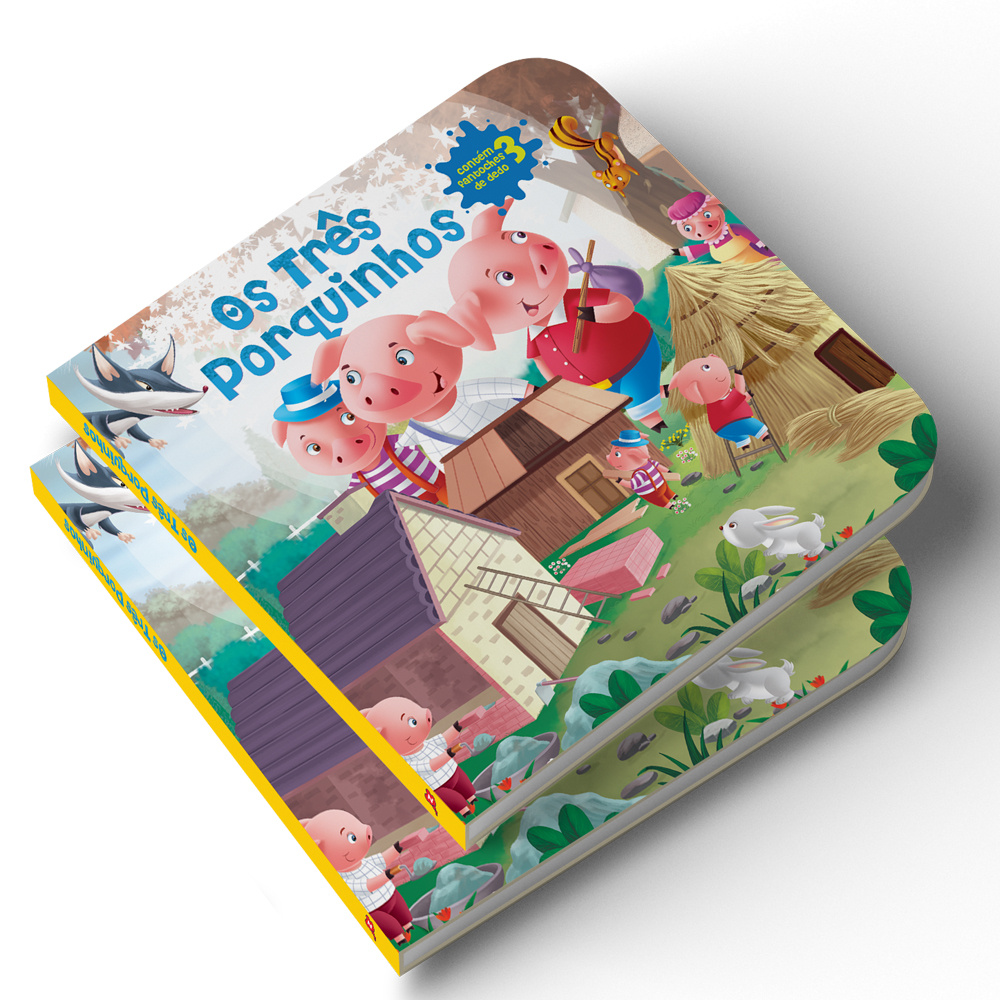 Os Três Porquinhos: Dedoche