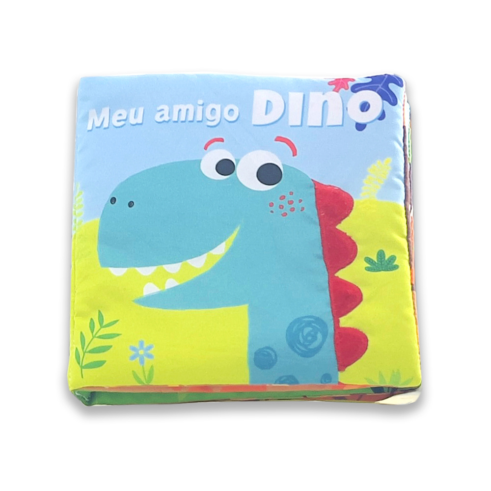 Meu Amigo Dino: Livro De Pano
