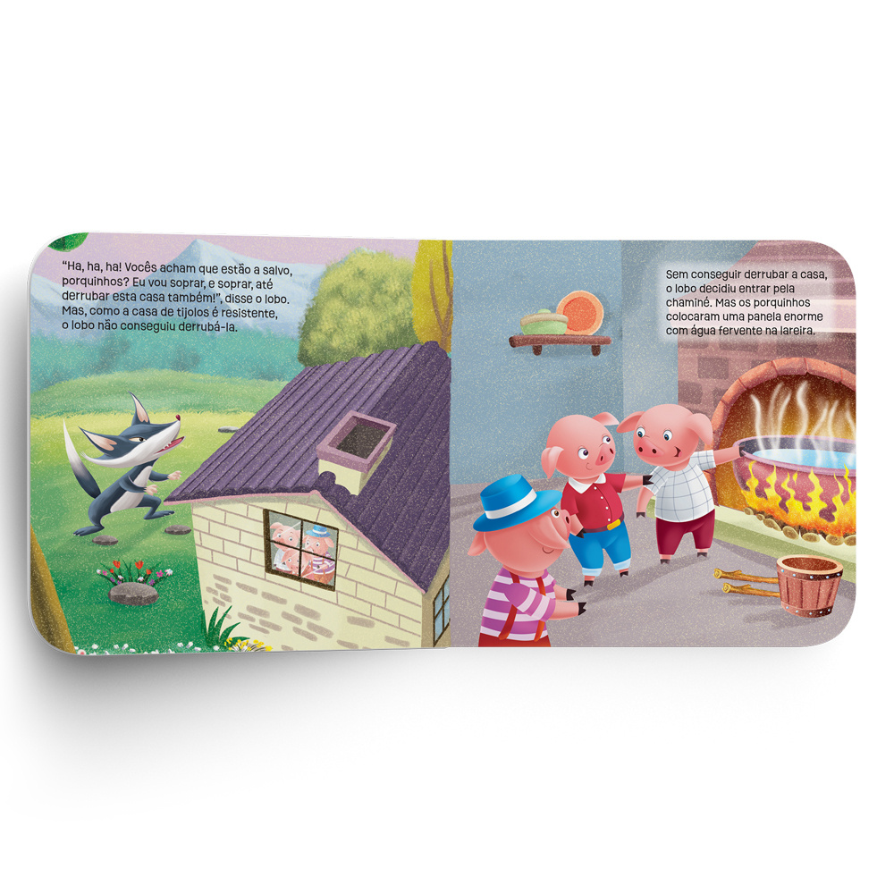 Os Três Porquinhos: Dedoche